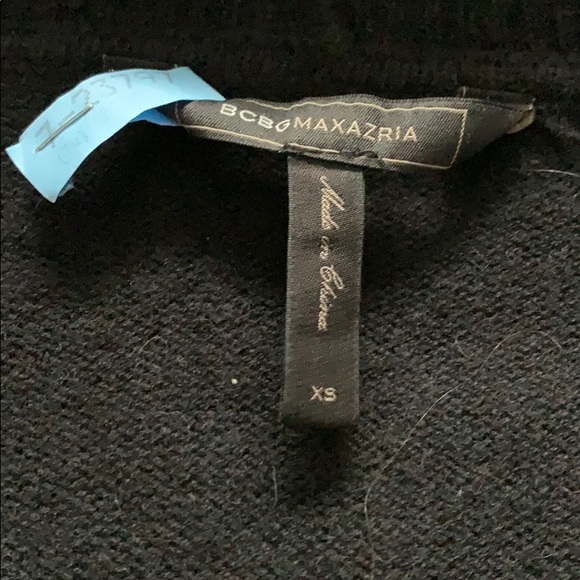 BCBG MAXAZRIA black wrap cardigan - Picture 5 of 6